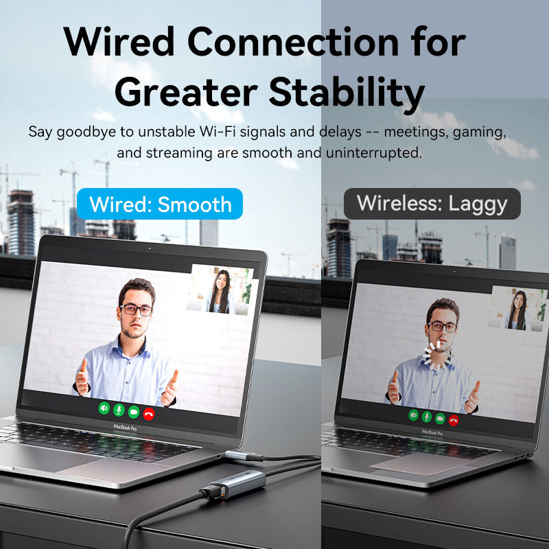 Vention USB-C/USB-A to 2.5G Ethernet Adapter