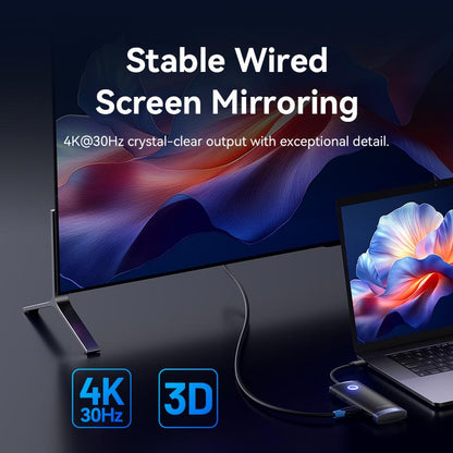 Vention 6'sı 1 arada USB-C Kablosuz HDMI™ Bağlantı İstasyonu