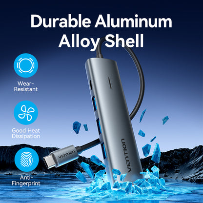 Vention 5-in-1 USB-C Hub