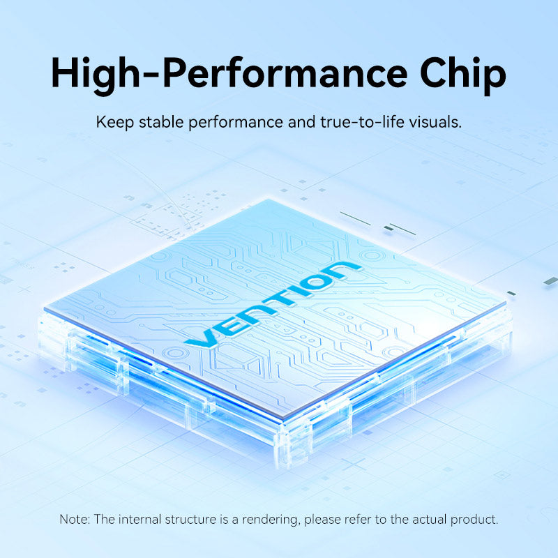 Vention VGA zum HDMI -Konverter mit weiblicher Micro -USB und Audio -Port