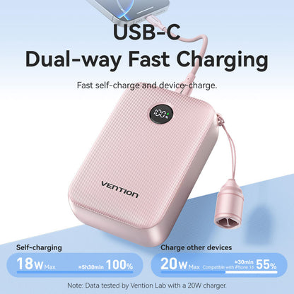 Vention 20000mAh Power Bank 22.5W