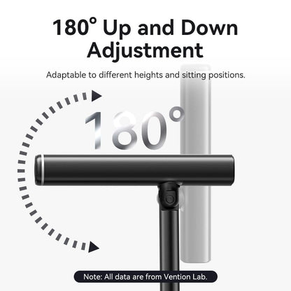 <tc>Vention</tc> Microphone de bureau USB avec bouton muet noir