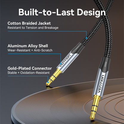 3.5mm Male to 2.5mm Male Audio Cable