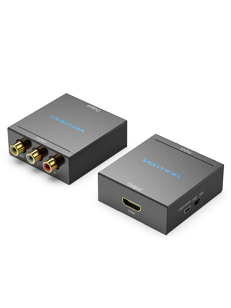 Vention RCA to HDMI™ Converter Black Metal Type