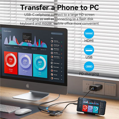 <tc>Vention</tc> Station d'accueil USB-C 7 en 1