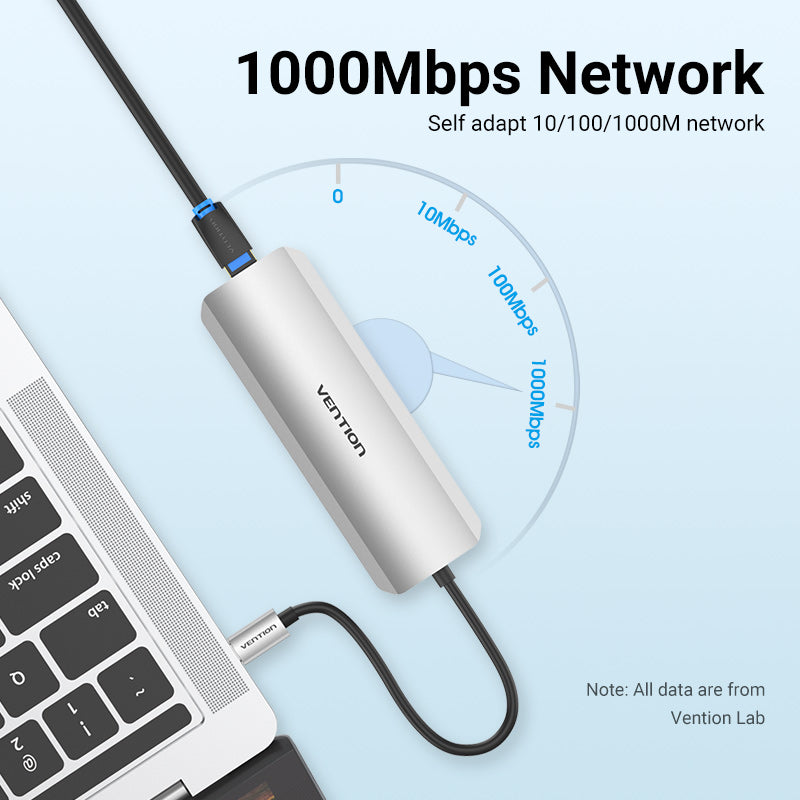 Station d'amarrage USB-C de 8 en 1