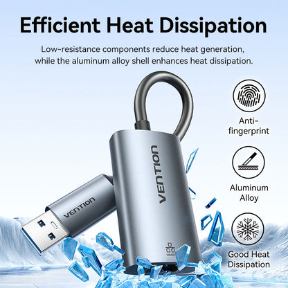 <tc>Vention</tc> Adaptor USB-C/USB-A ke Gigabit Ethernet