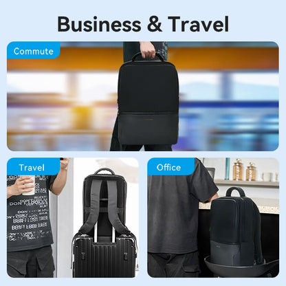 Water-Repellent Laptop Backpack Black