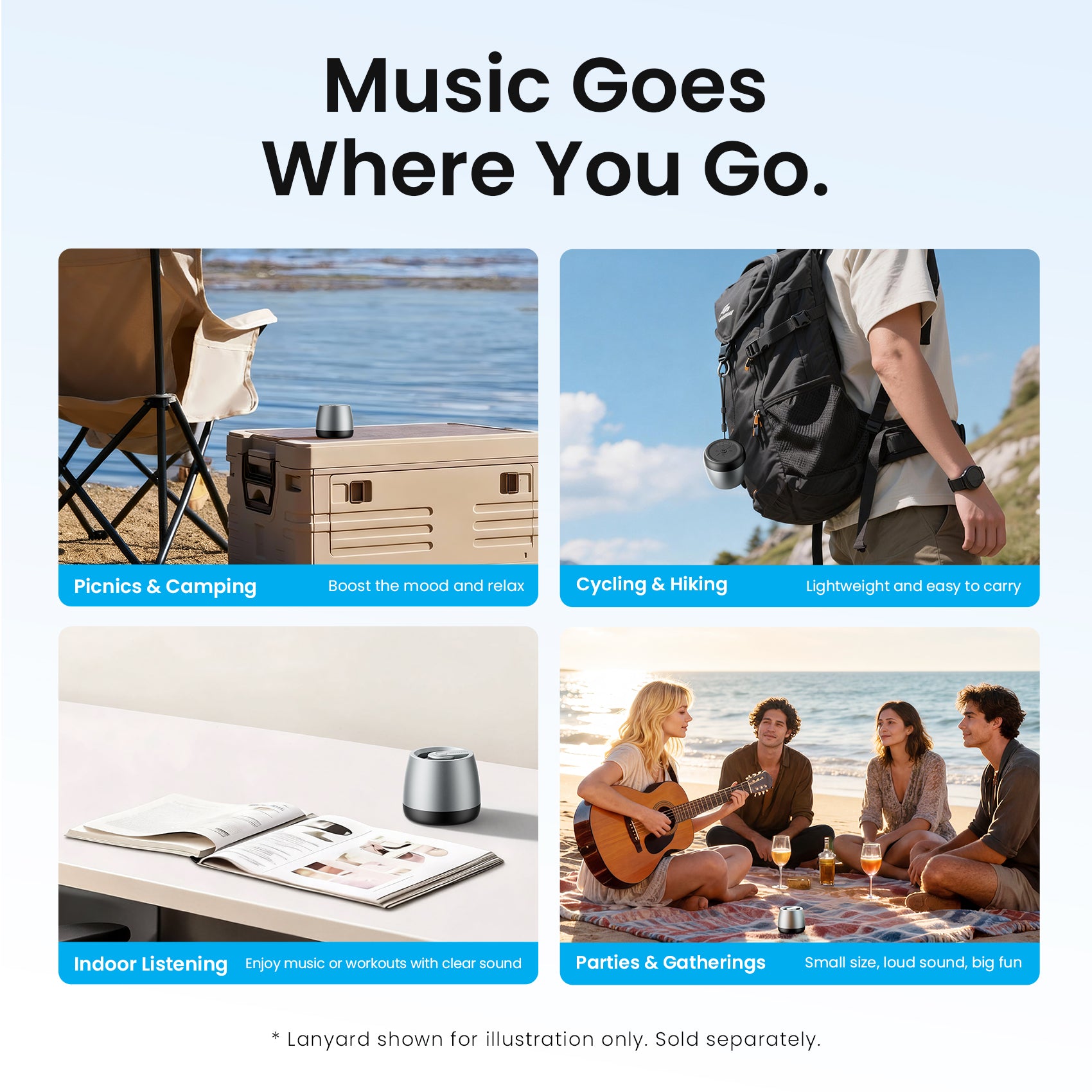 <tc>Vention</tc> Altavoz Bluetooth de escritorio Omni O11