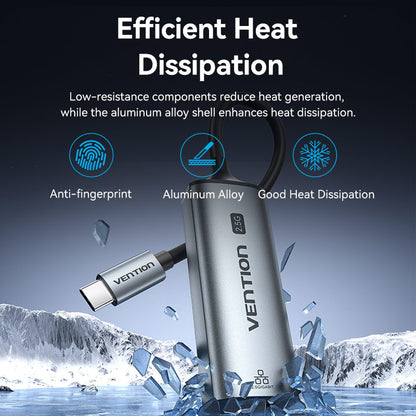 <tc>Vention</tc> Adaptateur USB-C vers Ethernet 2,5G