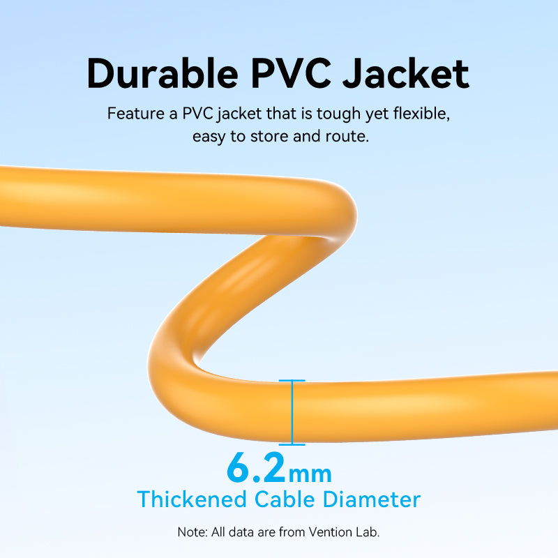 Vention Cat.6A SFTP Patch Cable amarillo