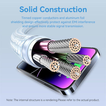 Vention USB 2.0 Type-A Male to Lightning Male 2.4A Cable Aluminum Alloy Type