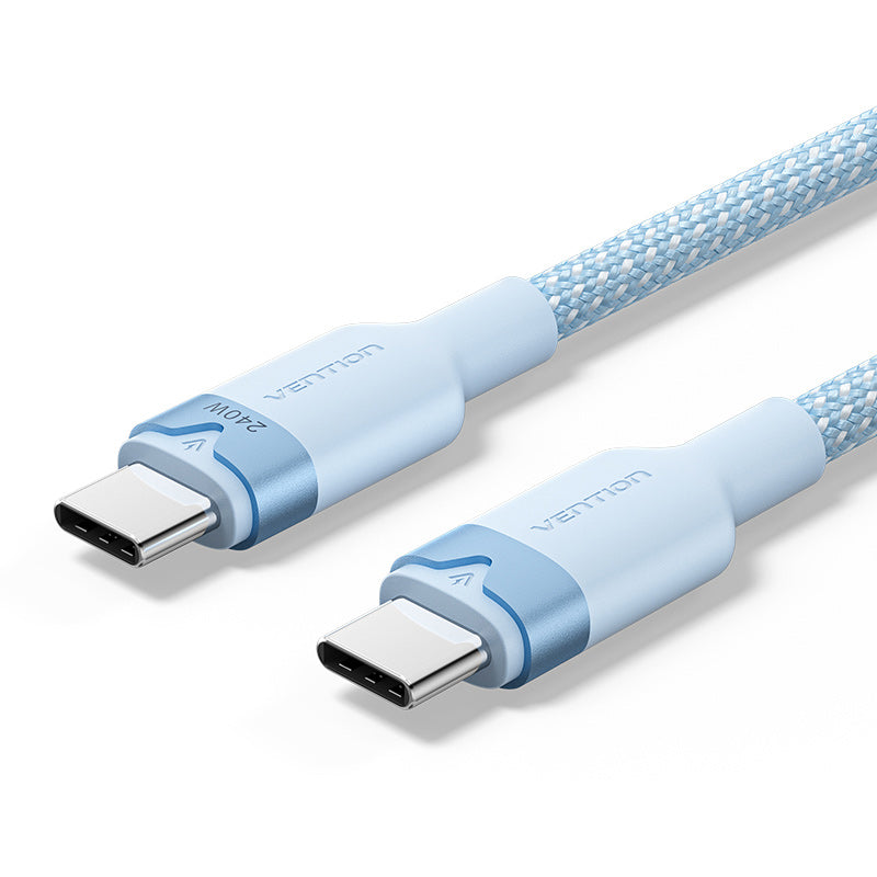 Vention USB 2.0 Typ-C-Mann zum Typ-C-Typ-C-5A-Kabel-Aluminium-Legierungstyp