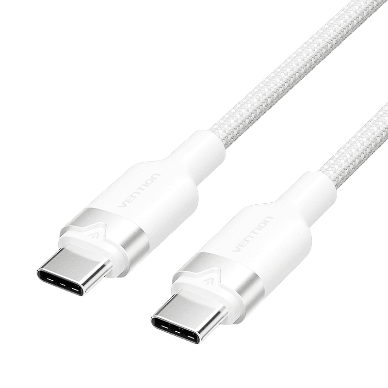 USB 2.0 Type-C Male to Type-C Male 3A Cable 1M Black Aluminum Alloy Type