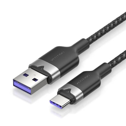 Vention USB 2.0 A Male to C Male 6A Cable Aluminum Alloy Type