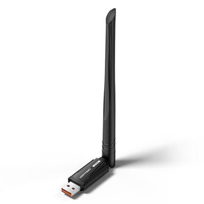 Vention AX900 USB Wi-Fi Dual Band Adapter With High Gain Antenna Black
