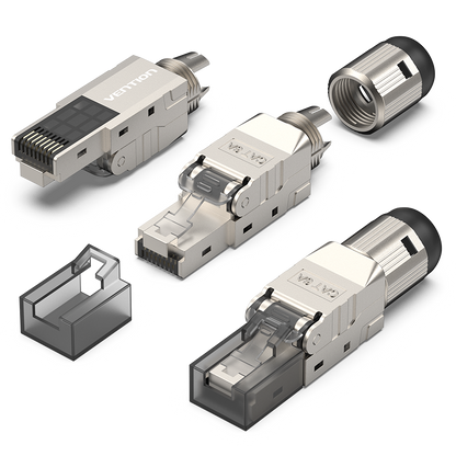 <tc>Vention</tc> Cat6A屏蔽免工具8P8C RJ45模块化插头