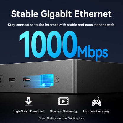 <tc>Vention</tc> Estación de acoplamiento DisplayLink USB-C 11 en 1