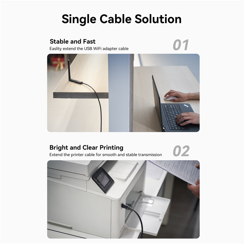 USB 3.0 Type-A Male to Type-A Female Active Extension Cable