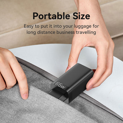 <tc>Vention</tc> 3端口USB（C+C+A）GaN充电器（65W/30W/30W）欧规插头
