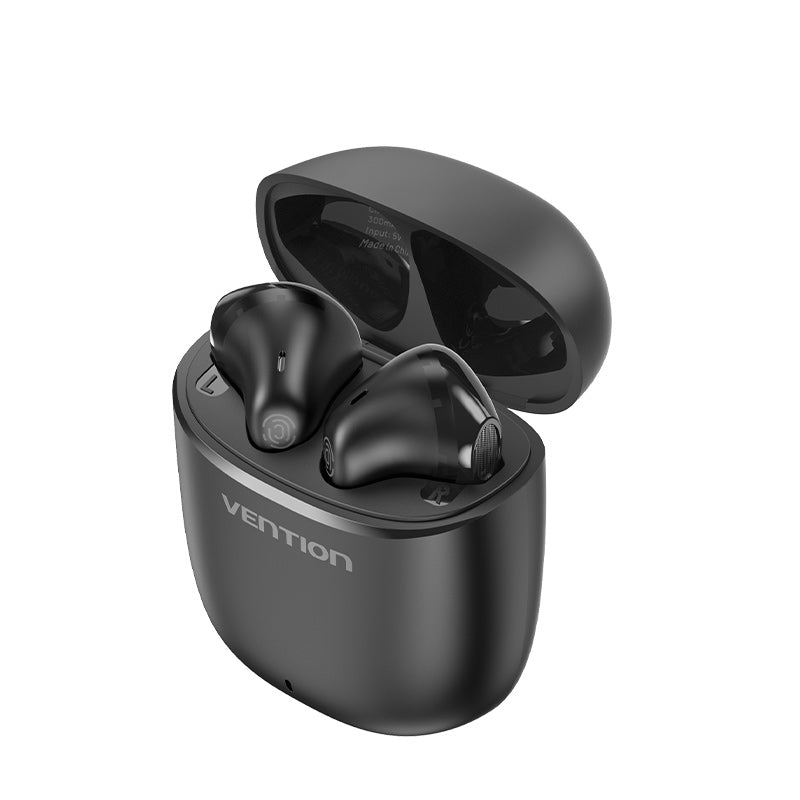 Vention-auriculares Bluetooth 5,3 TWS, inalámbricos auténticos, USB-C AAC/SBC, estéreo, deportivos, con micrófono, Hi-Fi