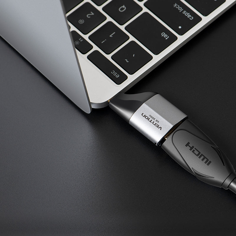 Vention type-C to HDMI Adapter Gray Aluminum Alloy Type