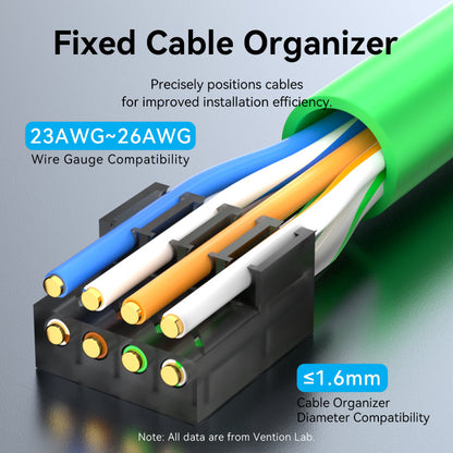 <tc>Vention</tc> Cat6A屏蔽免工具8P8C RJ45模块化插头