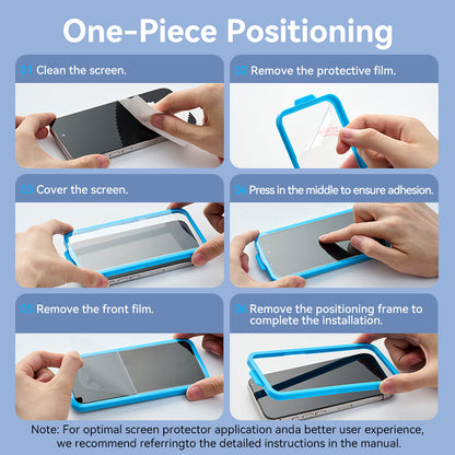 <tc>Vention</tc> Pelindung Layar Kaca Tempered HD untuk iPhone 15 dengan Alat Pemasangan Mudah