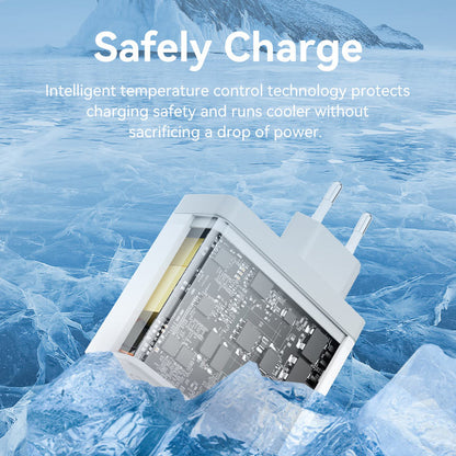 <tc>Vention</tc> Chargeur GaN USB 3 ports (C+C+A) (100 W/100 W/30 W) prise UE