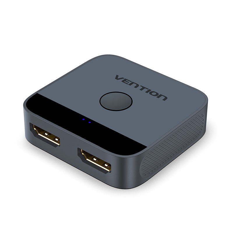 Vention 2-Port HDMI™ Bi-Direction 4K Switcher Black ABS Type