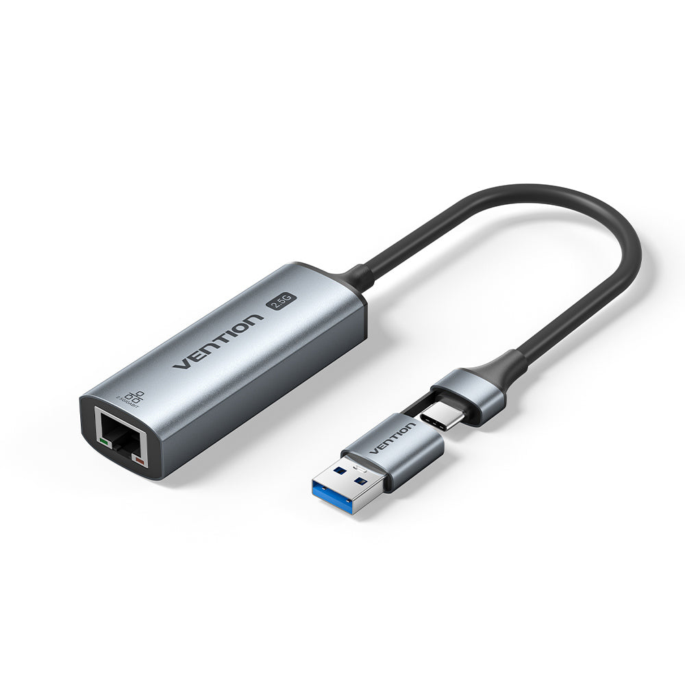 Vention USB-C/USB-A to 2.5G Ethernet Adapter