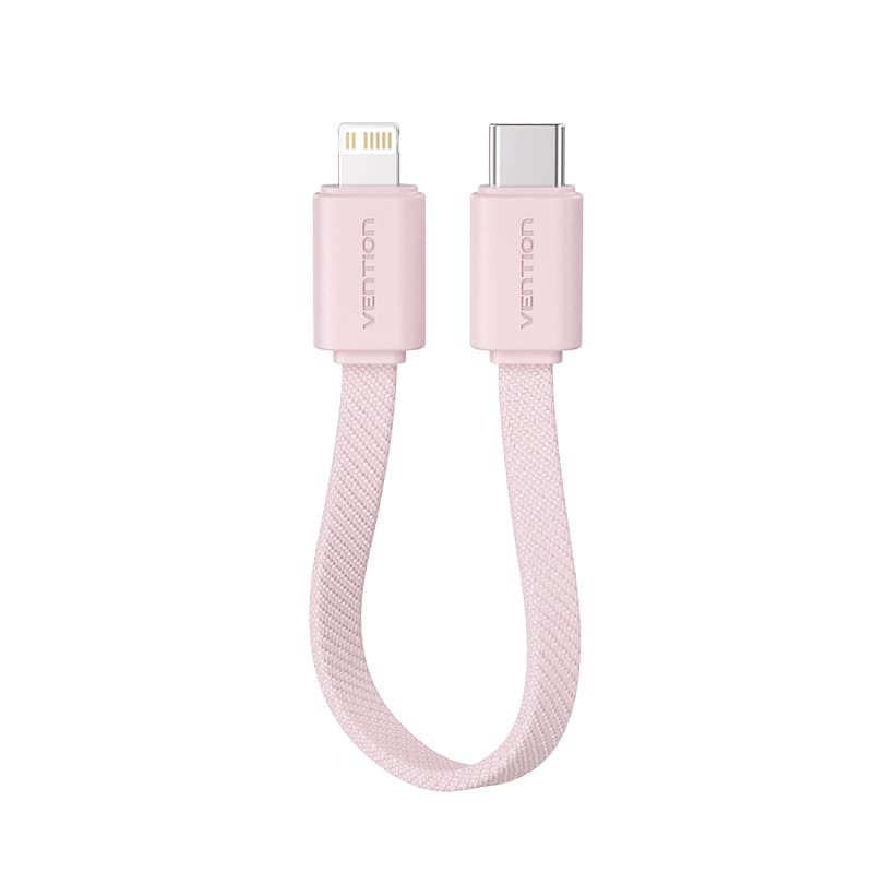 Bi-Directional Charging Cable 11CM for 5000mAh Power Bank (USB-C + Lightning) 20W