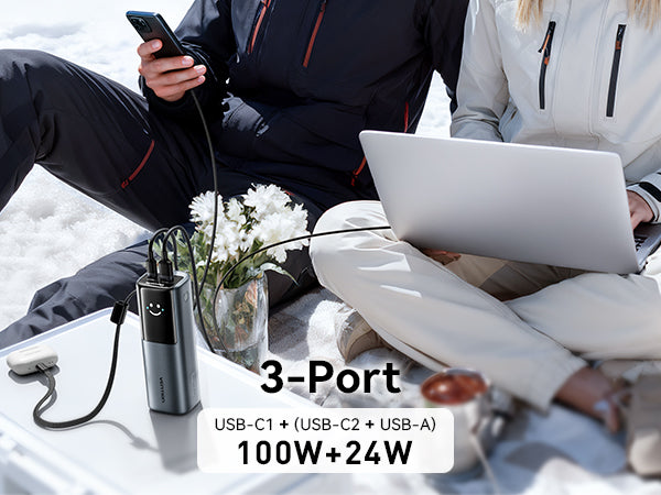Pin dự phòng Vention FKG 27000mAh 200W - chi tiết 8