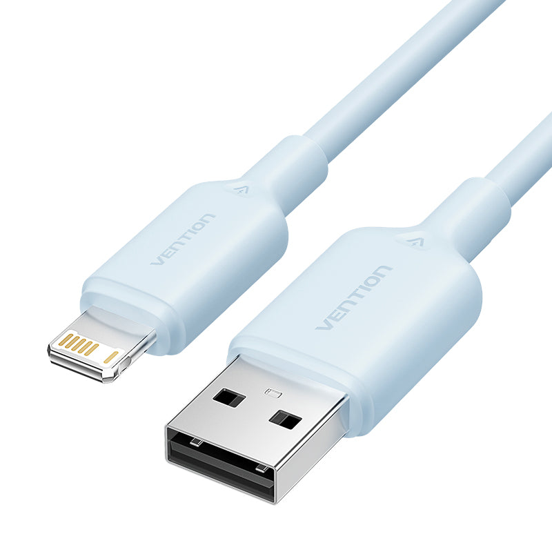 Vention USB 2.0 Type-A Male to Lightning Male 2.4A Cable PVC Type