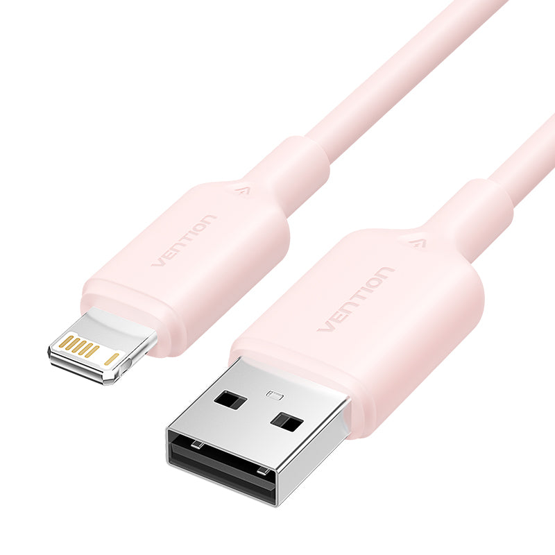 Vention USB 2.0 Type-A Male to Lightning Male 2.4A Cable PVC Type