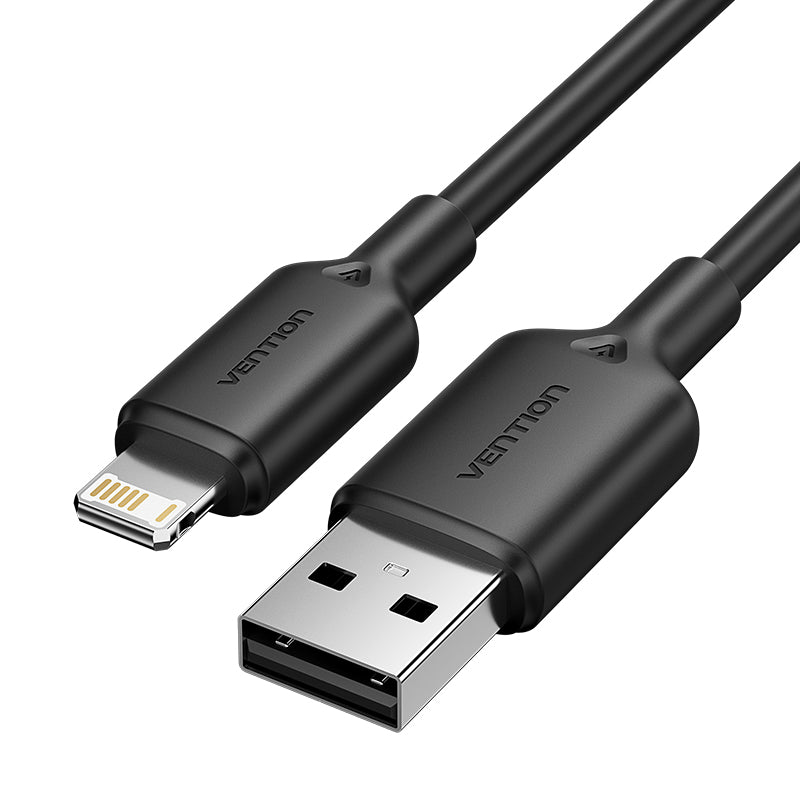 Vention USB 2.0 Type-A Male to Lightning Male 2.4A Cable PVC Type