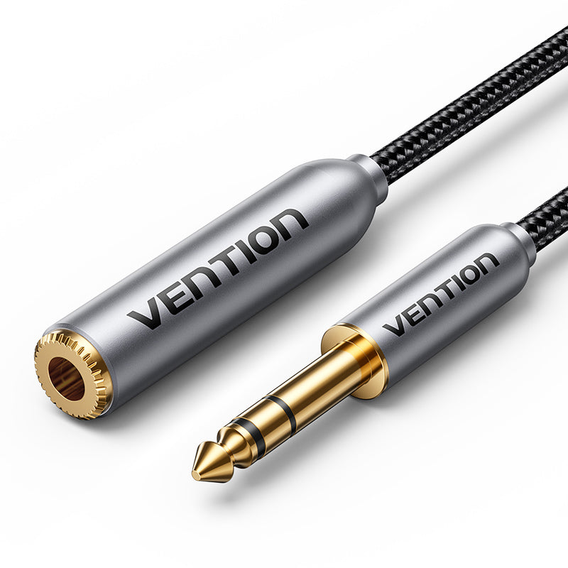 Vention de 6.35 mm de cable de audio masculino a femenino