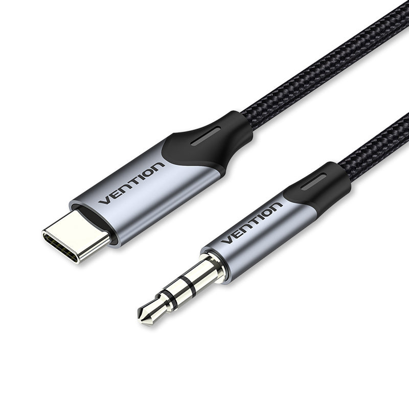 Vention usb-c jantan ke adaptor audio pria 3.5mm