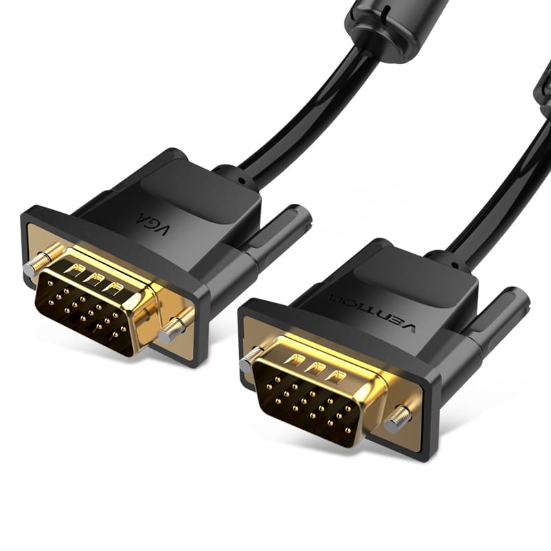 VGA(3+9) Male to Male Cable 8M Black