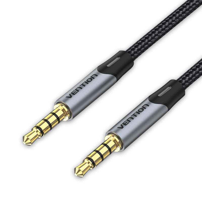 Cable auxiliar Jack 3,5 macho a macho, Cable de Audio HiFi Jack de 3,5mm para guitarra, micrófono para coche, auriculares, altavoz, Cable auxiliar