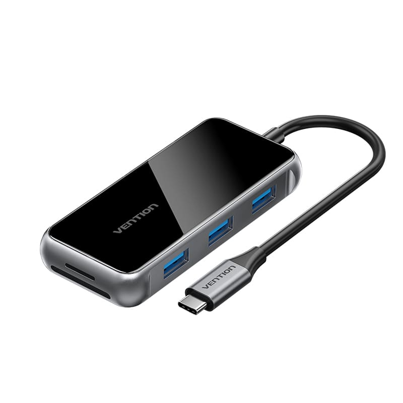 Vention 7-in-1 USB-C Estación de acoplamiento