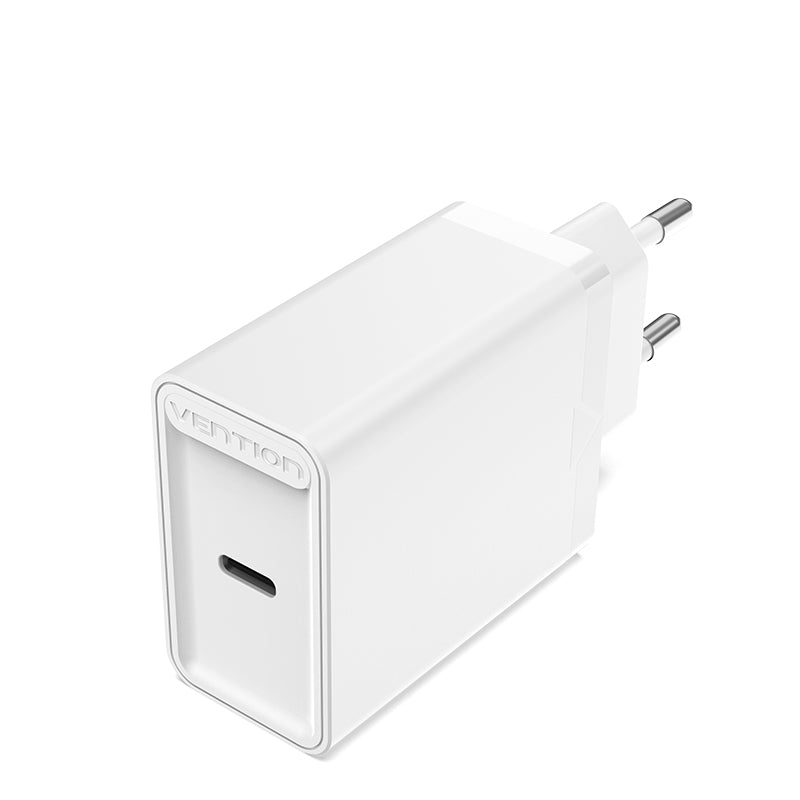 Vention 1-Port USB-C Wall Charger 20W EU-Plug - Main Image