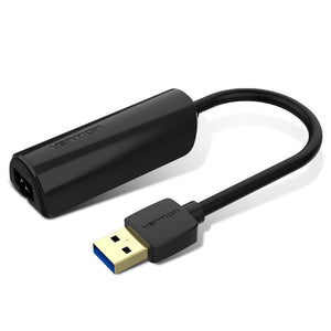 analysere skilsmisse forbandelse USB 3.0 to Gigabit Ethernet Adapter ABS Type Black 0.15m