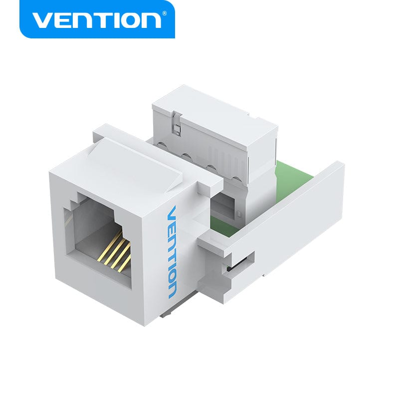 RJ11 Keystone Jack - 6P4C Punch-Down Module for Clear Audio