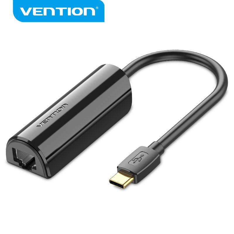 Vention USB-C to 100M Ethernet Adapter 0.15M Black