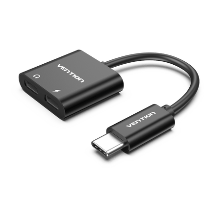 VENTION 速卖通 2 in 1 USB C to Dual Digital Type C HeadPhone Adapter