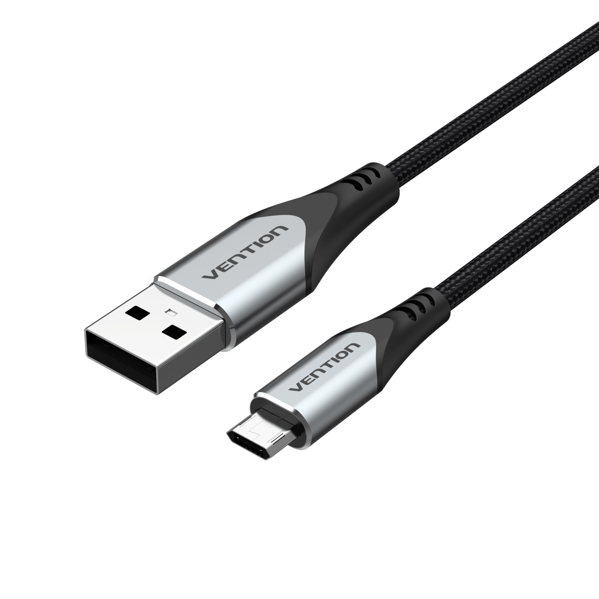 VENTION 速卖通 3A Reversible Micro USB Cable Nylon Fast Charging for Samsung Xiaomi HTC LG USB Charger Data Cable Mobile Phone Cable