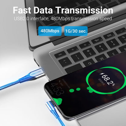 VENTION 速卖通 5A USB Type C Cable for Huawei Mate 30 P40 P30 Supercharge 40W Quick Charge 3.0 SCP Fast Charging Charger USB-C Cable