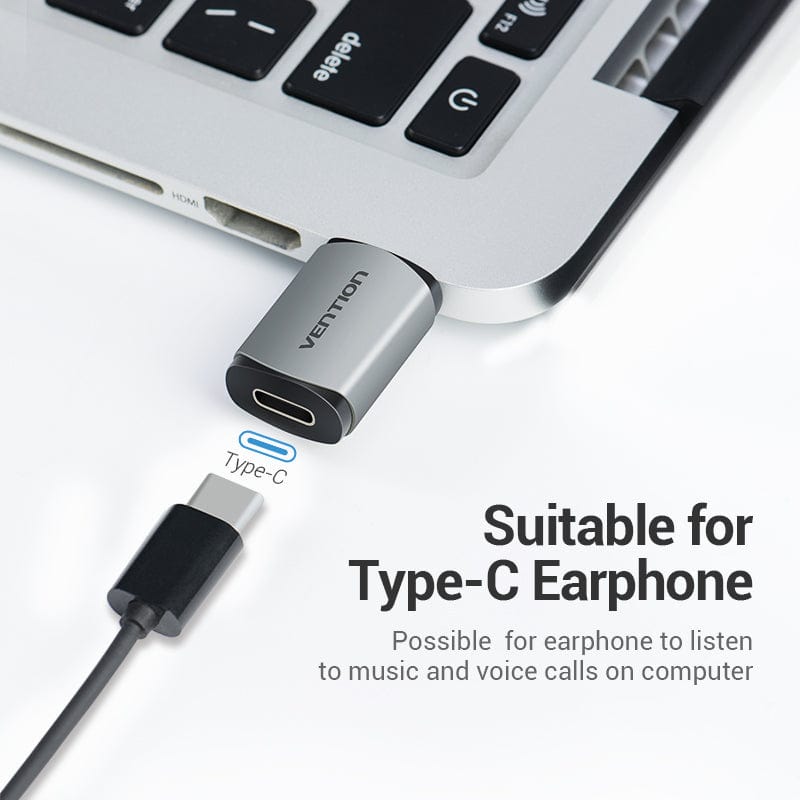 VENTION 速卖通 External USB Sound Card USB to USB C Earphone Audio Adapter