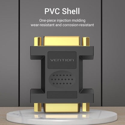 VENTION 速卖通 F to F-Classic DVI Adapter DVI-I 24+5 Female to Male Extension Adapter 1080P 60Hz DVI Converter